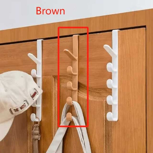 Door Plastic Home Storage Organization Hooks – Space-Saving Wall Hooks for Home & Office