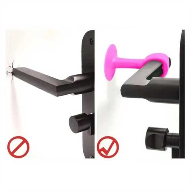 Door Suction Perforation-Free Collision Guard – Protective Door Bumper for Scratch and Impact Prevention