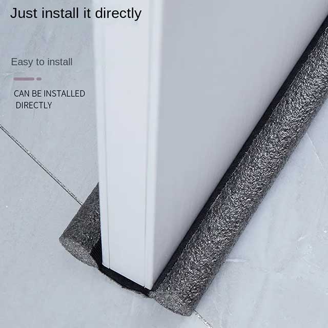 Flexible Door Bottom Sealing Strip Stopper - Weatherproof Door Seal for Noise, Draft & Dust Prevention