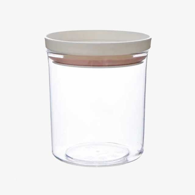 250/350/550/700ML Food Storage Round Plastic Container – Leak-Proof, BPA-Free Lids for Kitchen & Pantry Organization