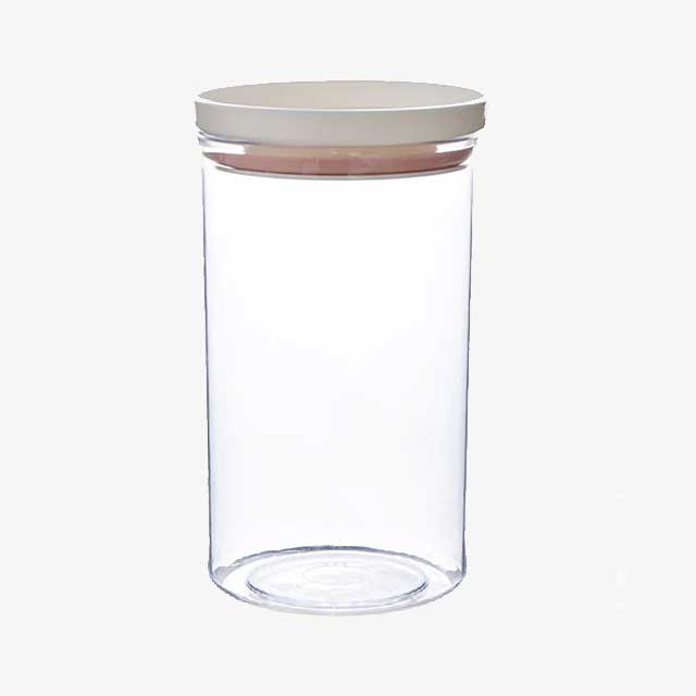 حاويات بلاستيكية دائرية لتخزين الطعام بسعات 250/350/550/700 مل - أغطية مانعة للتسرب وخالية من مادة BPA لتنظيم المطبخ وخزانة المؤن