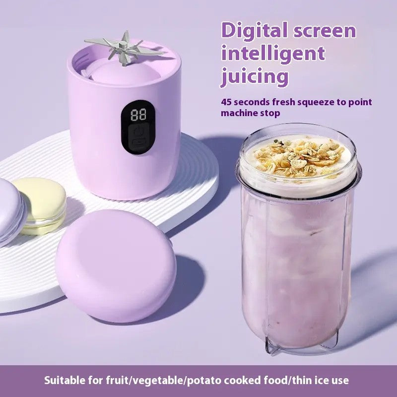 USB Rechargeable Blender – Cordless Personal Juicer Cup with Food-Grade Container for Smoothies, Fresh Juice & Protein Shakes