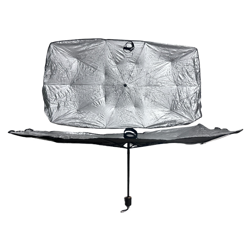 Foldable Car Windshield Sun Shade Umbrella – UV Protection Heat Shield Sunshade for Front Windshield, Portable Auto Sun Block Cover