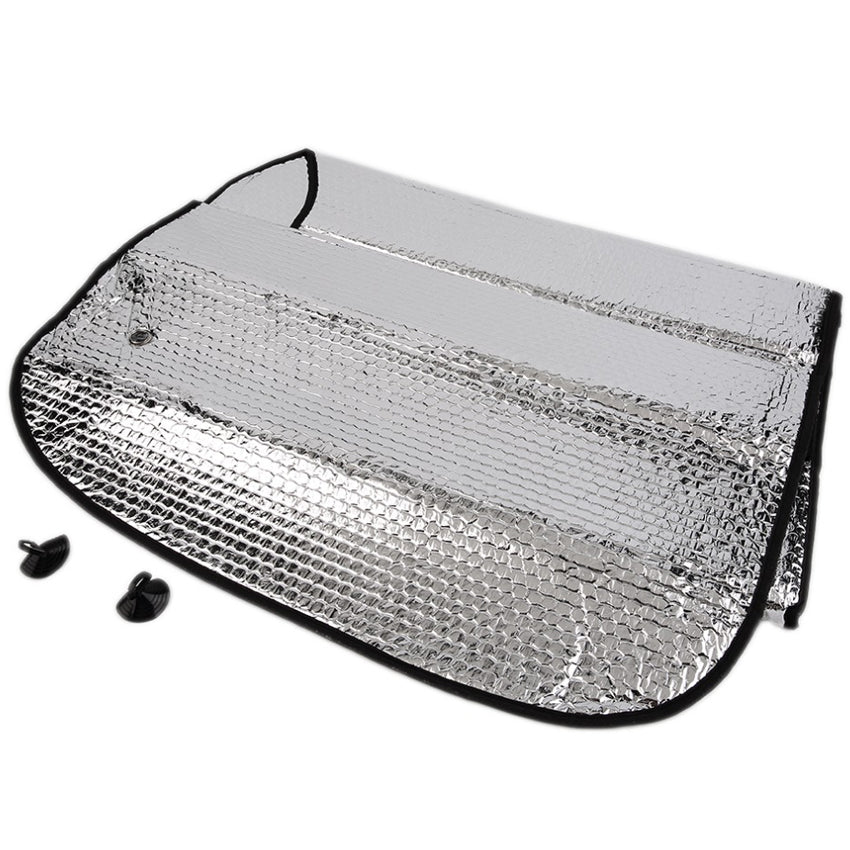 Universal Foldable Windshield Sun Shade – Reflective Front Car Windshield Sunshade, UV Protection & Heat Insulation for Cars, SUVs & Trucks