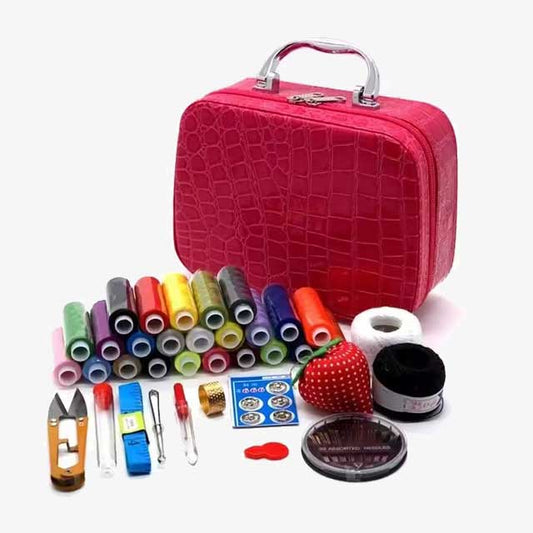 High-End Sewing Box Set - Premium Storage Organizer for Sewing Tools, Threads, Needles, and Accessories