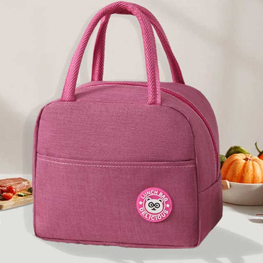 Insulated Thermal Cooler Lunch Bag - Durable, Reusable, and Leak-Proof Lunch Tote for Food & Drink Storage