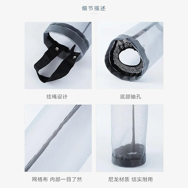 Kitchen Wall-Mounted Garbage Bag Storage – Convenient, Space-Saving Organizer for Trash Bags