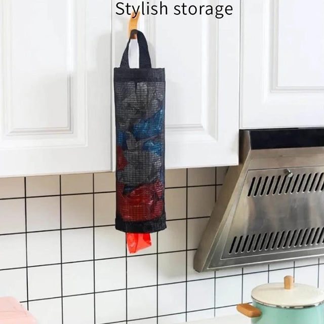 Kitchen Wall-Mounted Garbage Bag Storage – Convenient, Space-Saving Organizer for Trash Bags