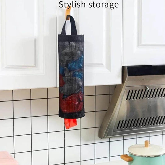 Kitchen Wall-Mounted Garbage Bag Storage – Convenient, Space-Saving Organizer for Trash Bags