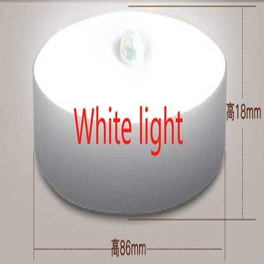 LED Motion Sensor Night Light with 2 Color Modes - USB Rechargeable Indoor Lighting for Home, Bedroom, Hallway