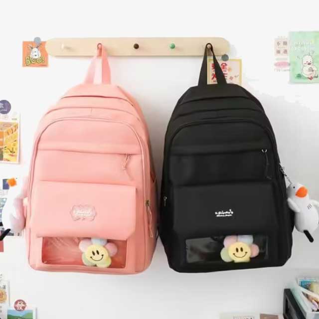 Large Capacity Four-Piece Set Schoolbag – Durable, Spacious Backpack for Kids & Students