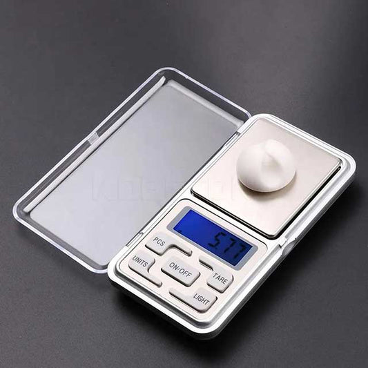 Mini Digital Pocket Scale with LCD Display – Precise Gram Weight Measurement for Jewelry, Food & Small Items