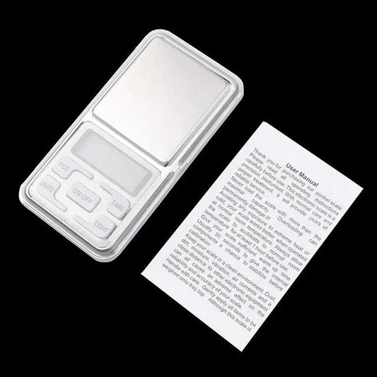 Mini Digital Pocket Scale with LCD Display – Precise Gram Weight Measurement for Jewelry, Food & Small Items