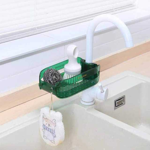 Moisture-Proof Rag Kitchen Organizer – Waterproof Storage for Towels, Sponges & Cleaning Supplies