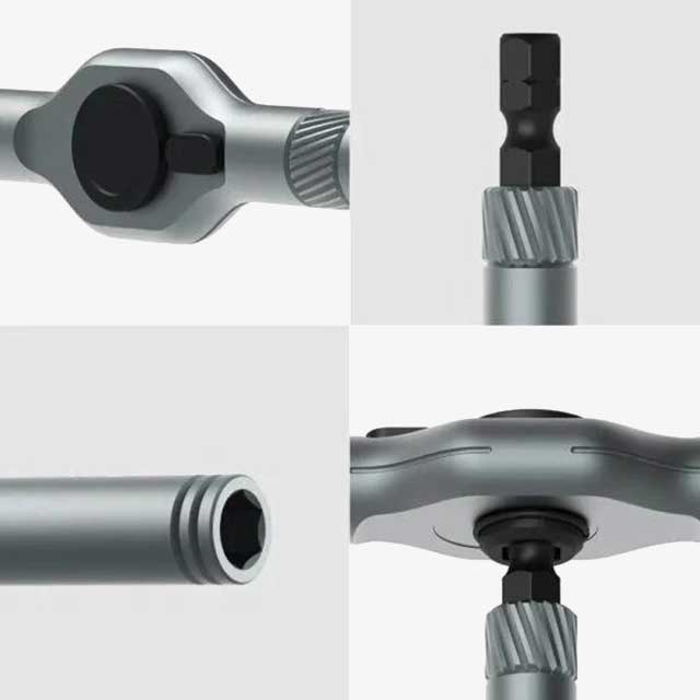 24-in-1 Multi-Purpose Ratchet Wrench Screwdriver – Versatile Tool for Home, Auto & DIY Projects
