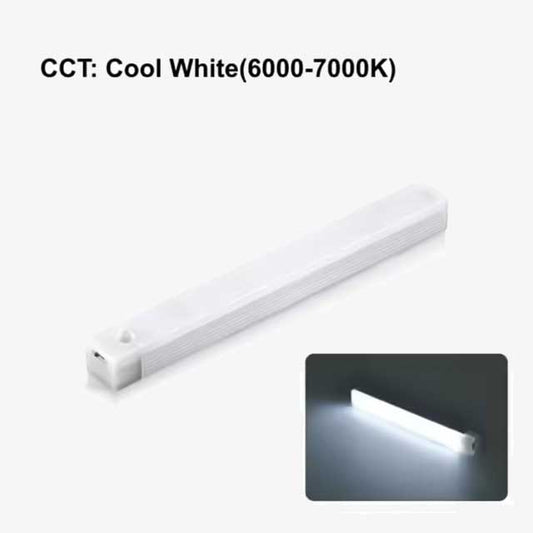 PIR Motion Sensor LED Cabinet Light – USB Rechargeable Wireless Induction Night Light for Wardrobe, Hallway & Closet