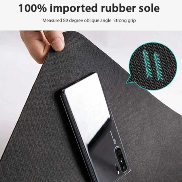 50x80cm Rectangular Anti-Slip Rubber Bath Mat – Quick Dry & Absorbent