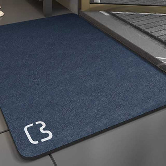 50x80cm Rectangular Anti-Slip Rubber Bath Mat – Quick Dry & Absorbent