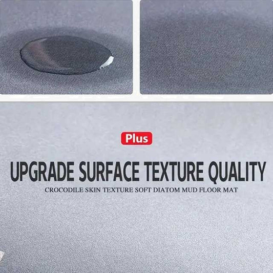 50x80cm Rectangular Anti-Slip Rubber Bath Mat – Quick Dry & Absorbent