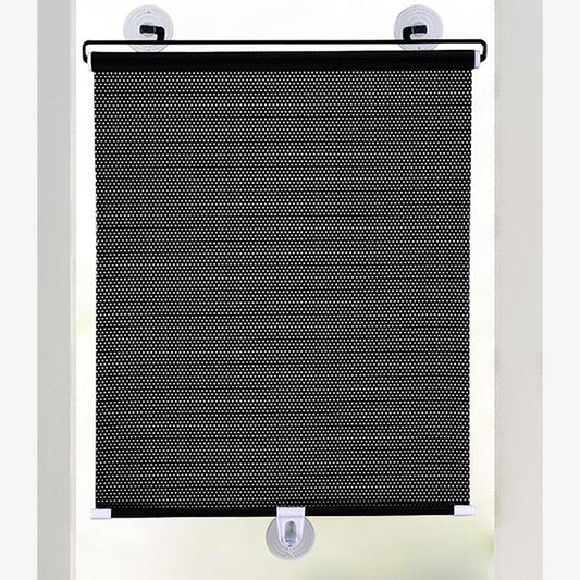 Retractable Car Front & Rear Window Sunshade – Windshield Sun Shade Cover for UV Protection & Privacy