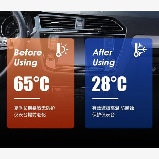 Retractable Car Front & Rear Window Sunshade – Windshield Sun Shade Cover for UV Protection & Privacy