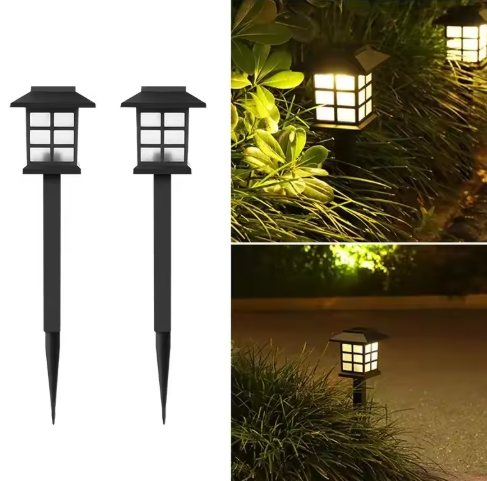 Solar Pathway Lights – Waterproof Warm White LED Garden Stake Lights for Outdoor Walkways, Yard, Patio, Lawn & Landscape Decor