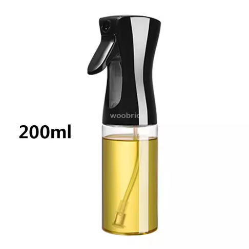 200ml Oil Sprayer Bottle – Refillable Olive Oil Spray for Cooking, BBQ, Air Fryer, Salad & Baking | Fine Mist Kitchen Oil Dispenser