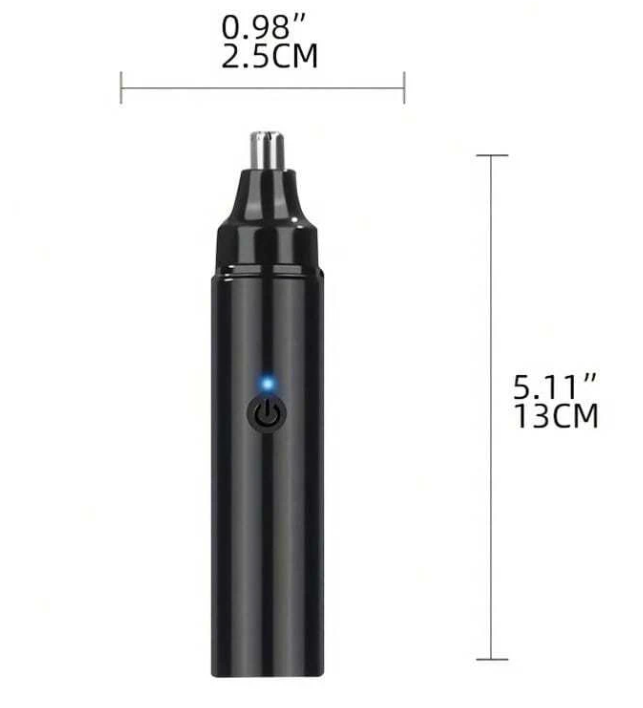 Electric Nose Hair Trimmer for Men – Rechargeable, Precision Nose & Ear Hair Trimmer for Effortless Grooming