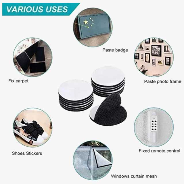 Set of 5 Strong Anti-Curling Carpet Tape – Heavy Duty, Non-Slip Adhesive for Rugs and Carpets