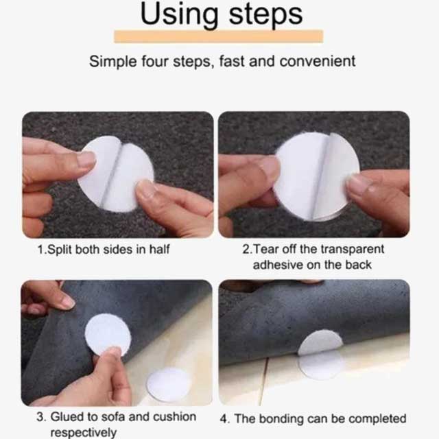 Set of 5 Strong Anti-Curling Carpet Tape – Heavy Duty, Non-Slip Adhesive for Rugs and Carpets