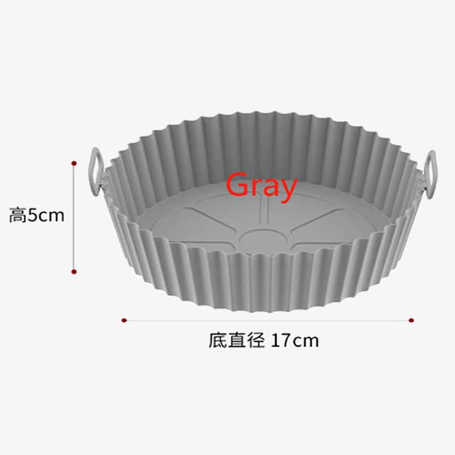 Silicone Tray for Air Fryer with Handle - Non-Stick, Heat-Resistant Cooking Tray for Easy Food Preparation & Cleanup
