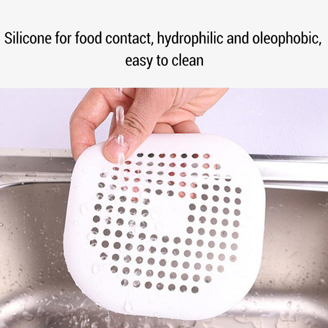 Sink Anti-Blocking Strainer Filter – Effective Drain Protector to Prevent Clogs and Debris in Kitchen & Bathroom Sinks