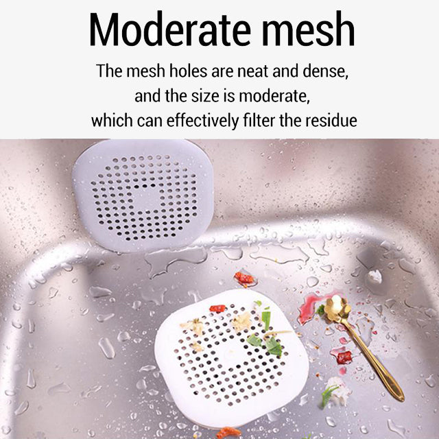 Sink Anti-Blocking Strainer Filter – Effective Drain Protector to Prevent Clogs and Debris in Kitchen & Bathroom Sinks