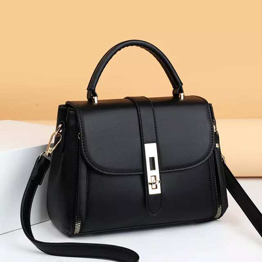 Small-Sized Ladies PU Leather Handbag – Stylish, Durable, and Compact