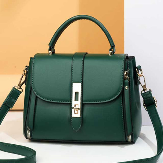 Small-Sized Ladies PU Leather Handbag – Stylish, Durable, and Compact