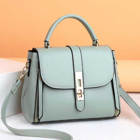Small-Sized Ladies PU Leather Handbag – Stylish, Durable, and Compact