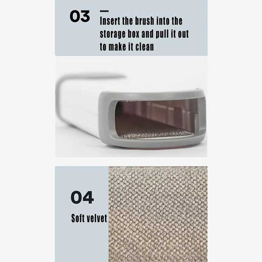 Sticky Brush for Cat Hair & Dandruff Removal – Effective Pet Grooming Tool for Clean & Healthy Fur