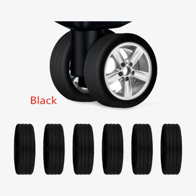 Suitcase Wheel Cover 8 Pcs/Set - Durable Protectors for Luggage Wheels, Travel Accessories