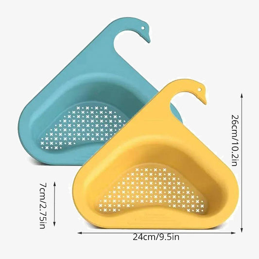 Swan Drain Basket Sink – Durable Kitchen Sink Strainer for Food Waste & Debris Collection