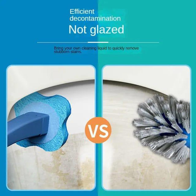 Toilet Deep Cleaning Tall Brush – Long Handle, Heavy-Duty Bathroom Cleaner for Stubborn Stains & Germs