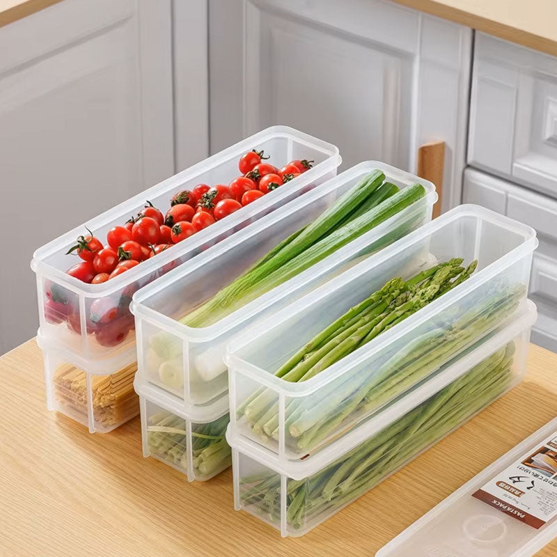 Transparent Refrigerator Fresh-keeping Storage Box | Airtight Food Preservation Container & Kitchen Organizer
