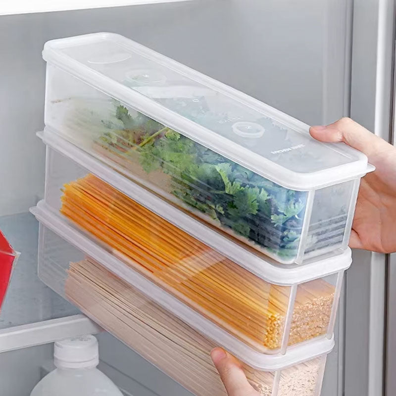 Transparent Refrigerator Fresh-keeping Storage Box | Airtight Food Preservation Container & Kitchen Organizer