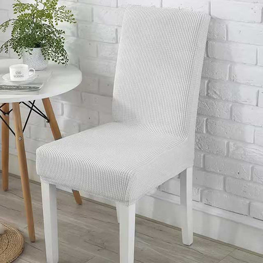 Universal Elastic Chair Cover – Stretch Fit for Dining & Living Room Chairs, Durable Big Size Home Seat Protector
