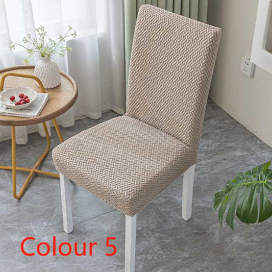 Universal Elastic Chair Cover – Stretch Fit for Dining & Living Room Chairs, Durable Big Size Home Seat Protector