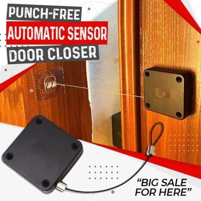 Upgraded Door Closer Tension – Adjustable Hydraulic Door Closing System for Home & Office