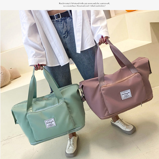 Waterproof Travel Folding Handbag – Compact, Durable & Portable Tote for Travel & Everyday Use