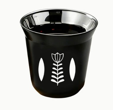 304 Stainless Steel Arabic Qahwa Cup – Double Wall Insulated Coffee Cup for Arabic Coffee, Espresso & Tea, Reusable Middle Eastern Mug
