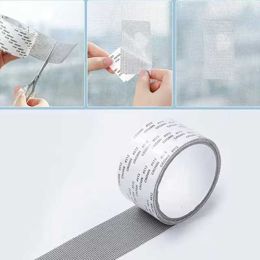 Window Net Mosquito Anti-Mesh Sticker Repair Tape – Summer Screen Door Mosquito Net Patch for Hole Fixing