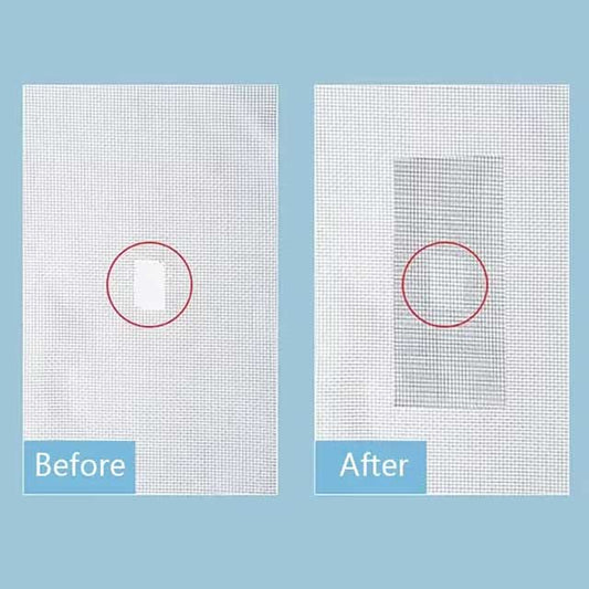Window Net Mosquito Anti-Mesh Sticker Repair Tape – Summer Screen Door Mosquito Net Patch for Hole Fixing
