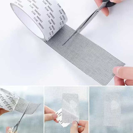 Window Net Mosquito Anti-Mesh Sticker Repair Tape – Summer Screen Door Mosquito Net Patch for Hole Fixing